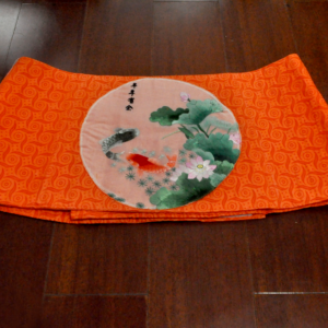 Obi Ikan Sutra Oranye