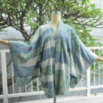 Outer Kimono Shibori Blue-Green