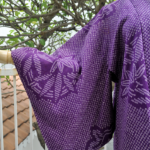 Outer Kimono Shibori Purple