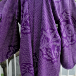 Outer Kimono Shibori Purple