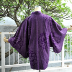 Outer Kimono Shibori Purple