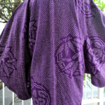 Outer Kimono Shibori Purple
