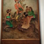 Lukisan Ibu-ibu Menenun