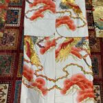 Uchikake White Bunga Pink