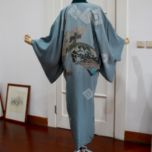 Kimono Shibori Dark Gray - Transmigration