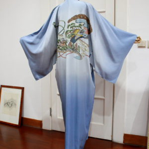 Kimono Silver Gray - Village Painting