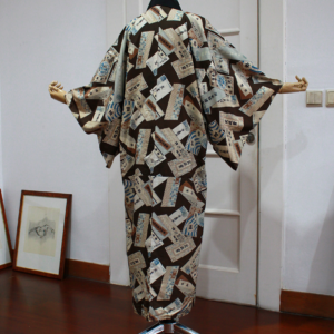 Kimono Brown - Paper Pattern