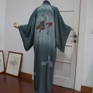 Kimono Shibori Gray - Horse