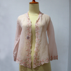 Kebaya Antik Soft Pink - Embroidery