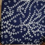 Batik Navy - Leaf