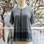 Cardigan Shibori Abu Muda