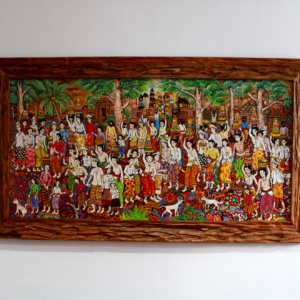 01 - Lukisan Festival Galungan Bali
