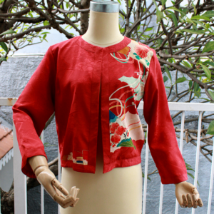 07 - Outerwear Red Flowers #2