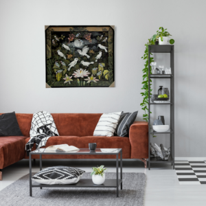 Mockup Lukisan Flora & Fauna #1