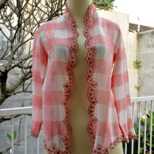 Pink Square Antique Kebaya
