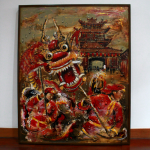 Barongsai Skin Painting