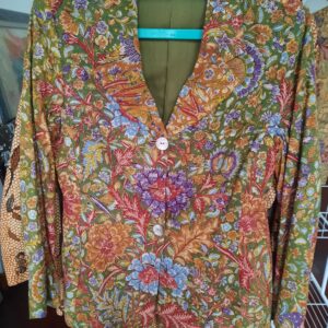 Outer Batik Kembang Ungu #1