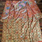 U10 - Uchikake Orange Gold Round